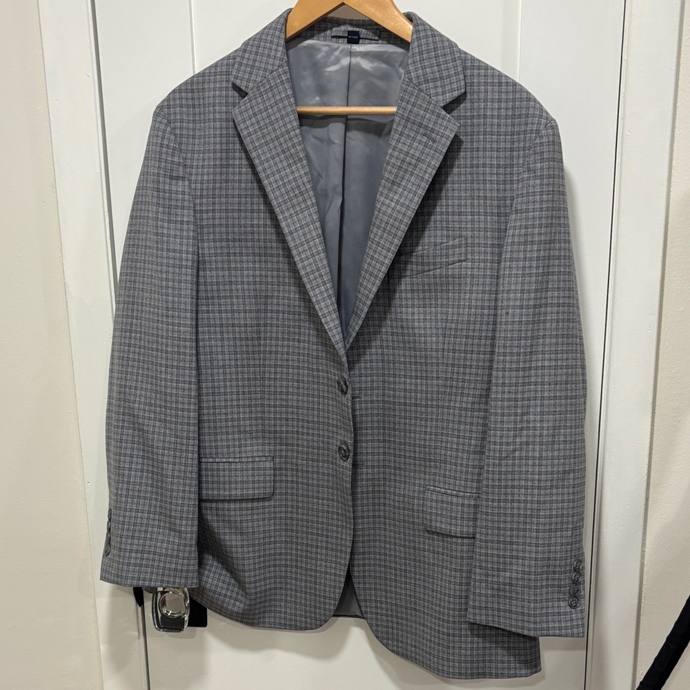 Jos. A. Bank Gray Patterned Blazer